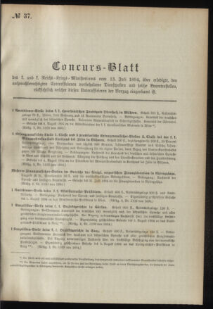 Verordnungsblatt für das Kaiserlich-Königliche Heer 18940713 Seite: 5