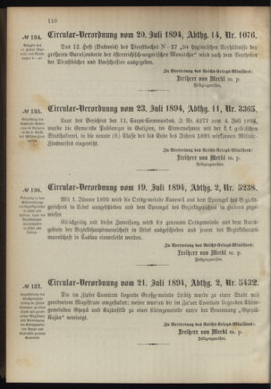 Verordnungsblatt für das Kaiserlich-Königliche Heer 18940728 Seite: 2