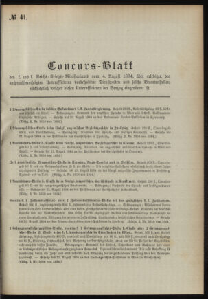 Verordnungsblatt für das Kaiserlich-Königliche Heer 18940804 Seite: 5