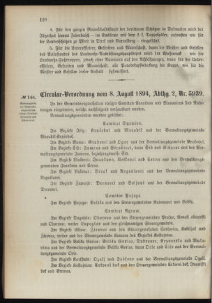 Verordnungsblatt für das Kaiserlich-Königliche Heer 18940811 Seite: 2