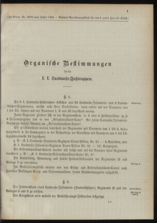 Verordnungsblatt für das Kaiserlich-Königliche Heer 18941020 Seite: 19