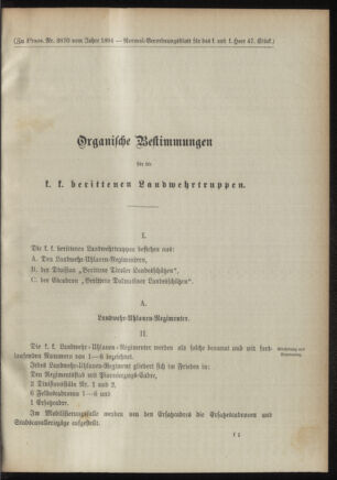 Verordnungsblatt für das Kaiserlich-Königliche Heer 18941020 Seite: 91