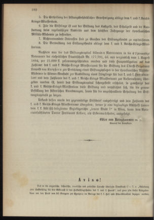 Verordnungsblatt für das Kaiserlich-Königliche Heer 18941215 Seite: 6