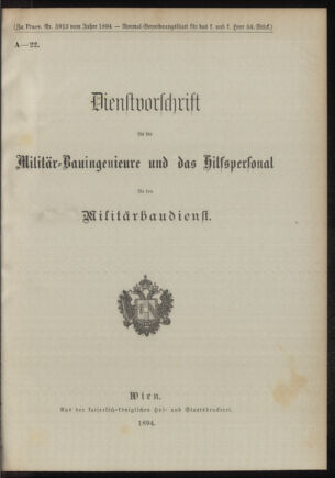 Verordnungsblatt für das Kaiserlich-Königliche Heer 18941215 Seite: 7