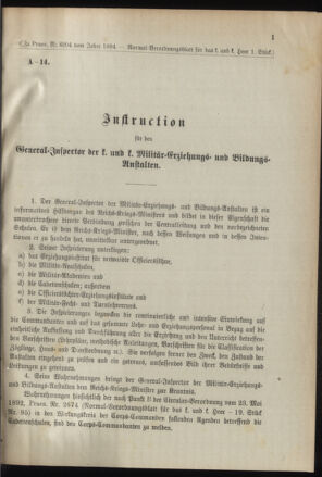 Verordnungsblatt für das Kaiserlich-Königliche Heer 18950107 Seite: 3