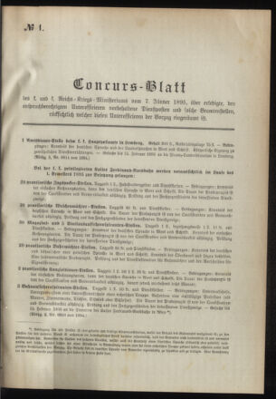 Verordnungsblatt für das Kaiserlich-Königliche Heer 18950107 Seite: 5