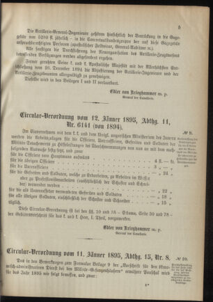 Verordnungsblatt für das Kaiserlich-Königliche Heer 18950115 Seite: 3