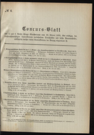 Verordnungsblatt für das Kaiserlich-Königliche Heer 18950123 Seite: 13