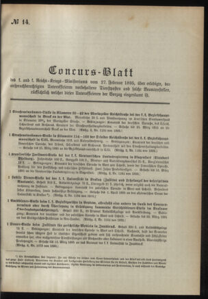 Verordnungsblatt für das Kaiserlich-Königliche Heer 18950227 Seite: 5