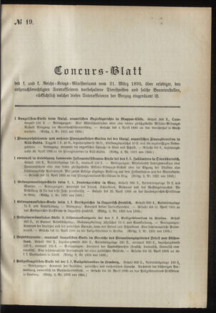 Verordnungsblatt für das Kaiserlich-Königliche Heer 18950315 Seite: 29