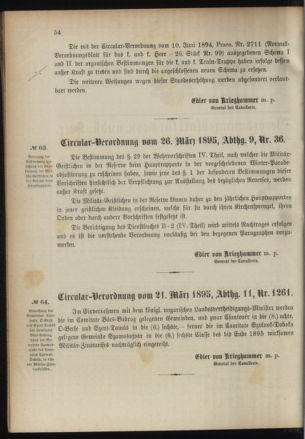 Verordnungsblatt für das Kaiserlich-Königliche Heer 18950329 Seite: 2