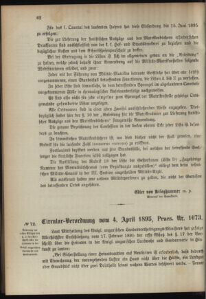 Verordnungsblatt für das Kaiserlich-Königliche Heer 18950411 Seite: 4