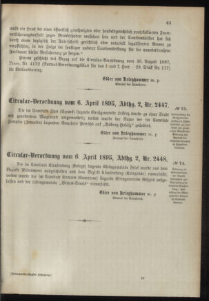 Verordnungsblatt für das Kaiserlich-Königliche Heer 18950411 Seite: 5