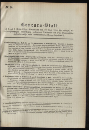 Verordnungsblatt für das Kaiserlich-Königliche Heer 18950420 Seite: 5