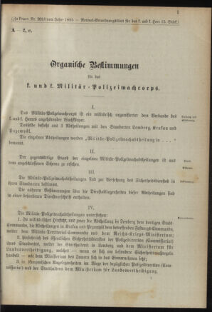 Verordnungsblatt für das Kaiserlich-Königliche Heer 18950428 Seite: 9