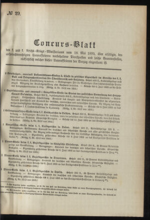 Verordnungsblatt für das Kaiserlich-Königliche Heer 18950518 Seite: 3