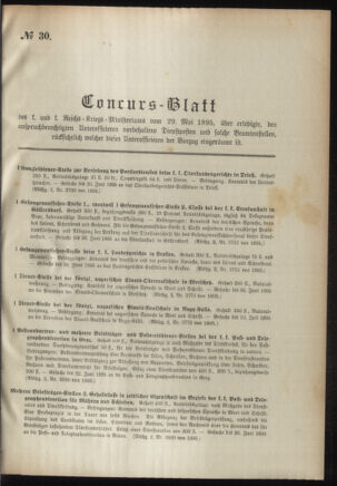 Verordnungsblatt für das Kaiserlich-Königliche Heer 18950529 Seite: 15