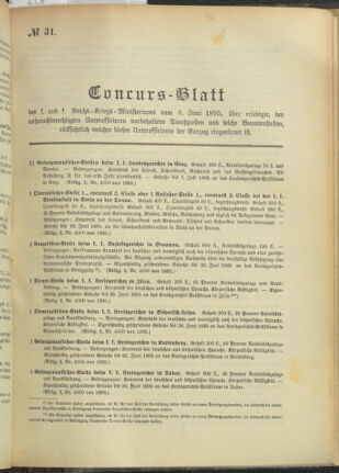 Verordnungsblatt für das Kaiserlich-Königliche Heer 18950529 Seite: 19