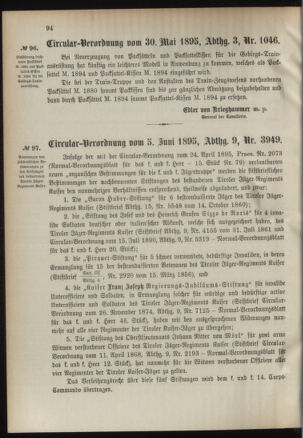 Verordnungsblatt für das Kaiserlich-Königliche Heer 18950612 Seite: 2