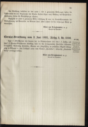 Verordnungsblatt für das Kaiserlich-Königliche Heer 18950612 Seite: 3