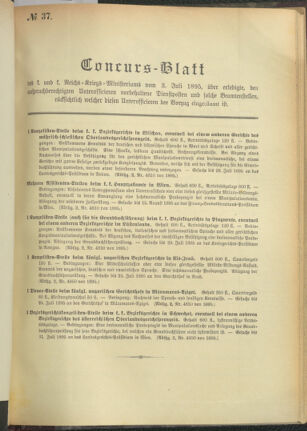 Verordnungsblatt für das Kaiserlich-Königliche Heer 18950628 Seite: 15