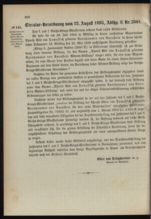 Verordnungsblatt für das Kaiserlich-Königliche Heer 18950829 Seite: 70