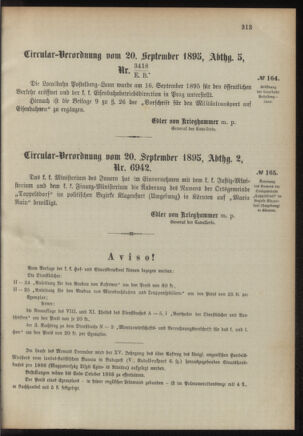 Verordnungsblatt für das Kaiserlich-Königliche Heer 18950928 Seite: 3