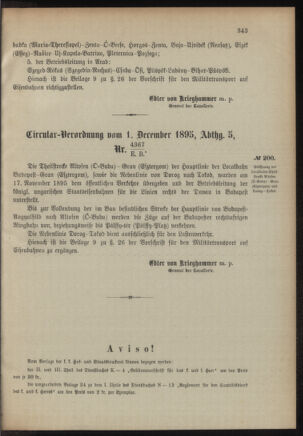 Verordnungsblatt für das Kaiserlich-Königliche Heer 18951207 Seite: 3