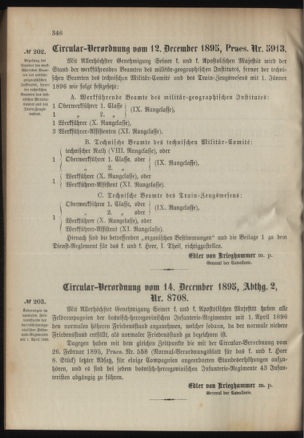 Verordnungsblatt für das Kaiserlich-Königliche Heer 18951217 Seite: 2