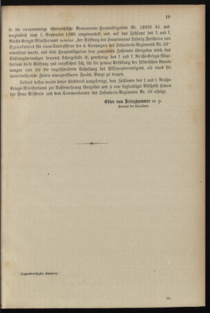 Verordnungsblatt für das Kaiserlich-Königliche Heer 18960129 Seite: 13