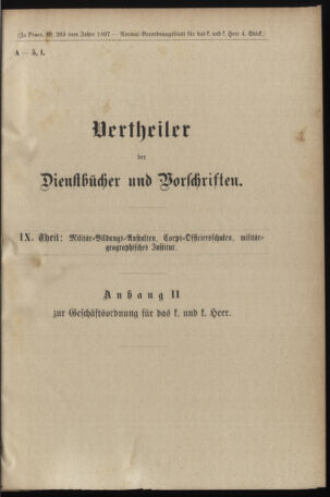 Verordnungsblatt für das Kaiserlich-Königliche Heer 18960129 Seite: 17