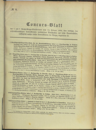 Verordnungsblatt für das Kaiserlich-Königliche Heer 18960213 Seite: 7