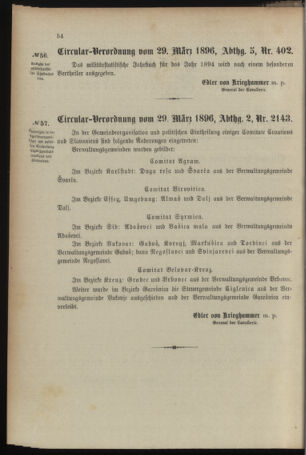 Verordnungsblatt für das Kaiserlich-Königliche Heer 18960404 Seite: 2