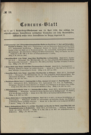 Verordnungsblatt für das Kaiserlich-Königliche Heer 18960415 Seite: 9