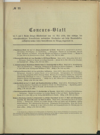 Verordnungsblatt für das Kaiserlich-Königliche Heer 18960516 Seite: 5