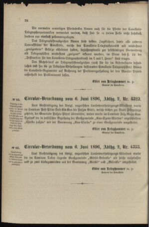 Verordnungsblatt für das Kaiserlich-Königliche Heer 18960609 Seite: 2