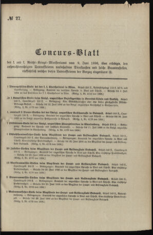 Verordnungsblatt für das Kaiserlich-Königliche Heer 18960609 Seite: 3