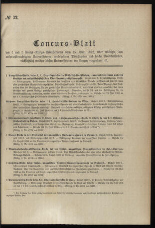 Verordnungsblatt für das Kaiserlich-Königliche Heer 18960627 Seite: 7