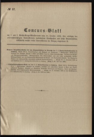 Verordnungsblatt für das Kaiserlich-Königliche Heer 18961022 Seite: 27