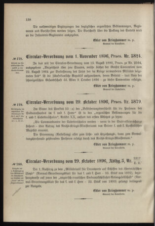 Verordnungsblatt für das Kaiserlich-Königliche Heer 18961107 Seite: 2