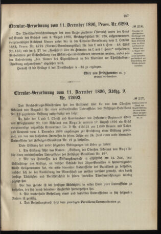 Verordnungsblatt für das Kaiserlich-Königliche Heer 18961217 Seite: 7