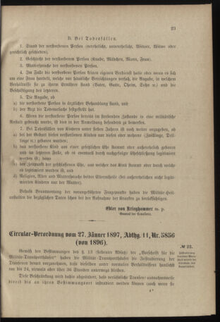 Verordnungsblatt für das Kaiserlich-Königliche Heer 18970129 Seite: 3