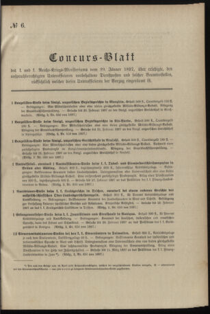 Verordnungsblatt für das Kaiserlich-Königliche Heer 18970129 Seite: 5