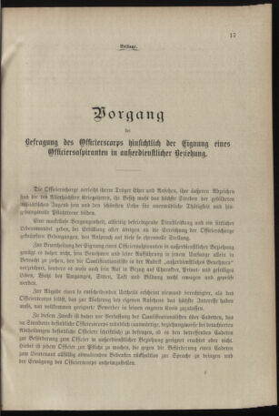 Verordnungsblatt für das Kaiserlich-Königliche Heer 18970129 Seite: 7