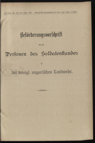 Verordnungsblatt für das Kaiserlich-Königliche Heer 18970129 Seite: 9