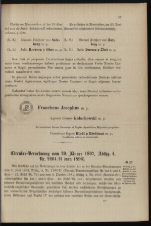 Verordnungsblatt für das Kaiserlich-Königliche Heer 18970204 Seite: 11