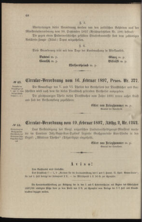 Verordnungsblatt für das Kaiserlich-Königliche Heer 18970226 Seite: 2