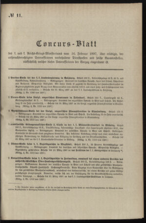 Verordnungsblatt für das Kaiserlich-Königliche Heer 18970226 Seite: 3