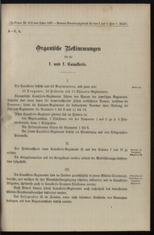 Verordnungsblatt für das Kaiserlich-Königliche Heer 18970306 Seite: 9