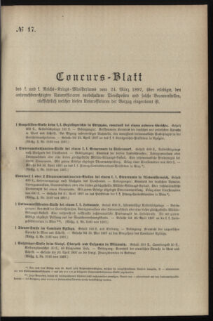 Verordnungsblatt für das Kaiserlich-Königliche Heer 18970327 Seite: 15